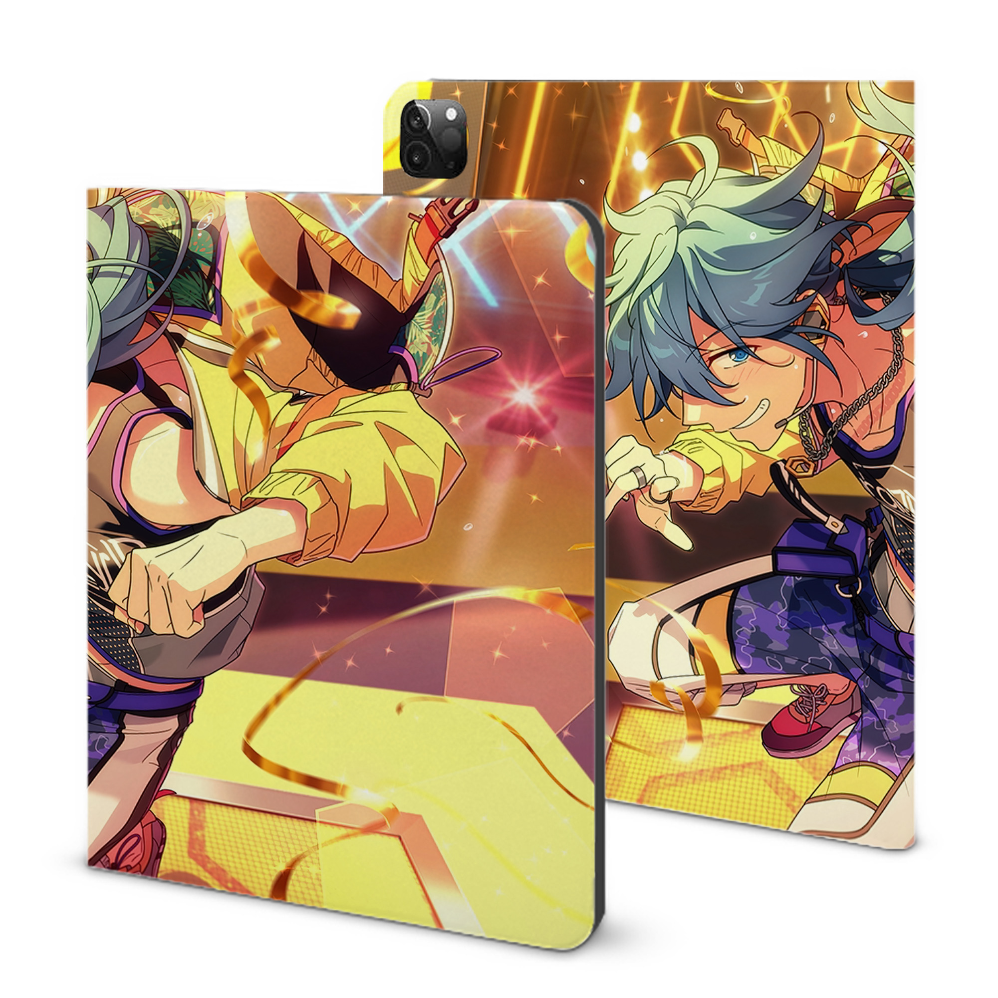 （画像用） あんさんぶるスターズ! Ensemble Stars IPadケース ペンホルダー付き ブックスタイルデザイン
